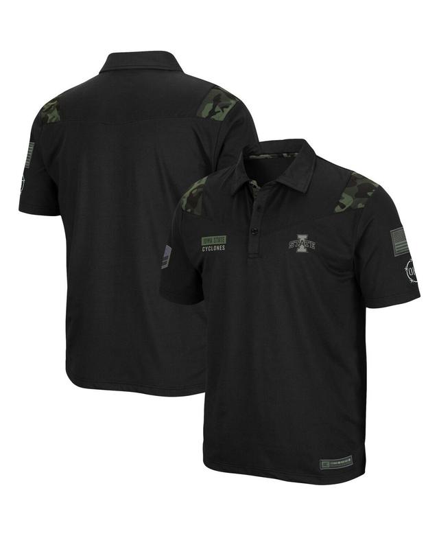 Mens Colosseum Black Kentucky Wildcats OHT Military Appreciation Sierra Team Polo Product Image