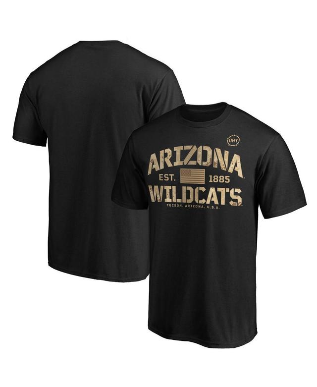 Mens Black Arizona Wildcats Oht Military-Inspired Appreciation Boot Camp T-shirt Product Image