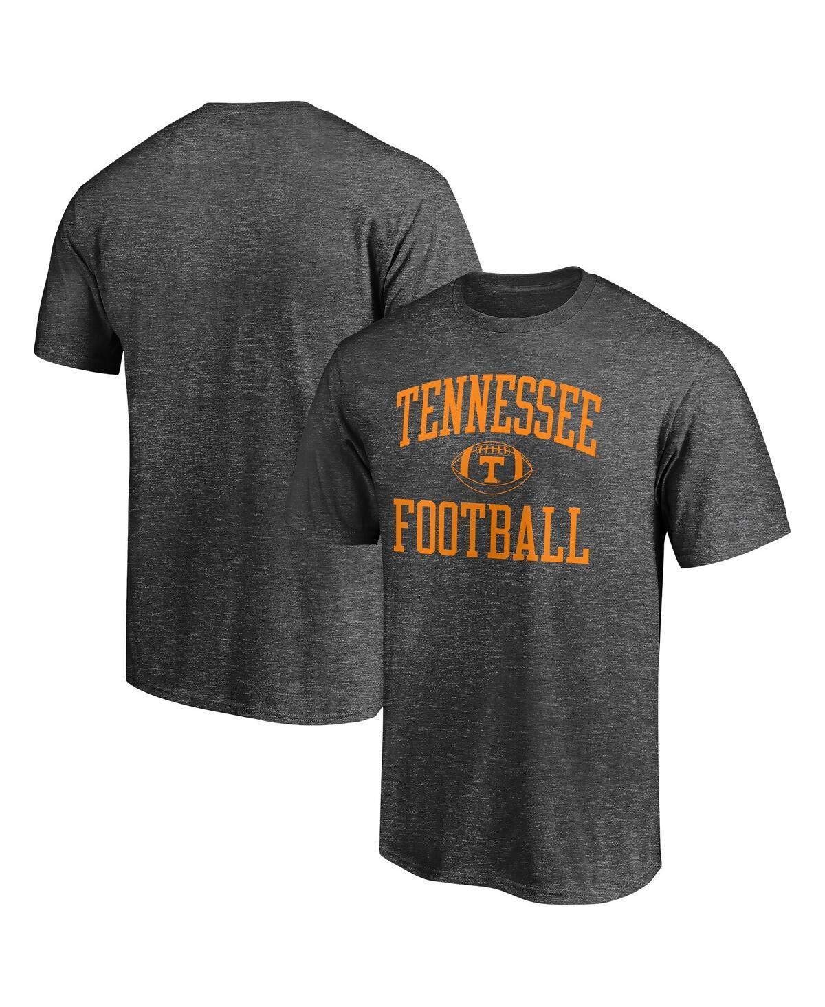 Mens Fanatics Heathered Charcoal Tennessee Volunteers First Sprint Team T-shirt Product Image