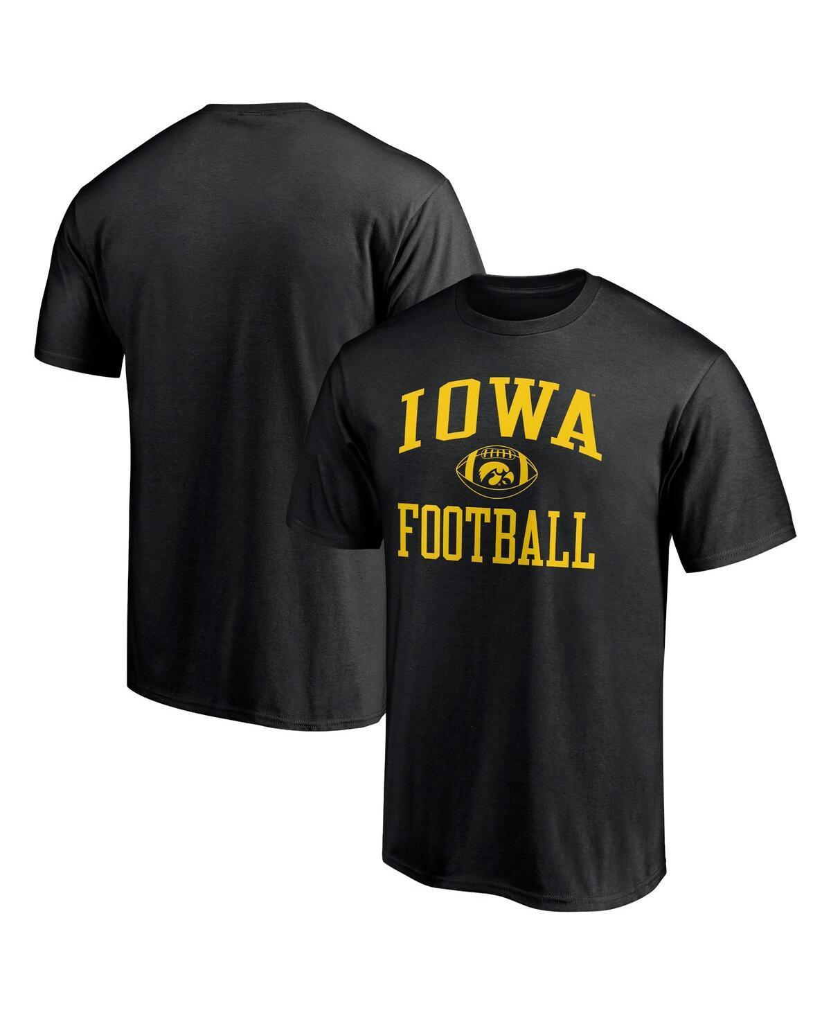 Mens Fanatics Black Iowa Hawkeyes First Sprint Team T-shirt Product Image