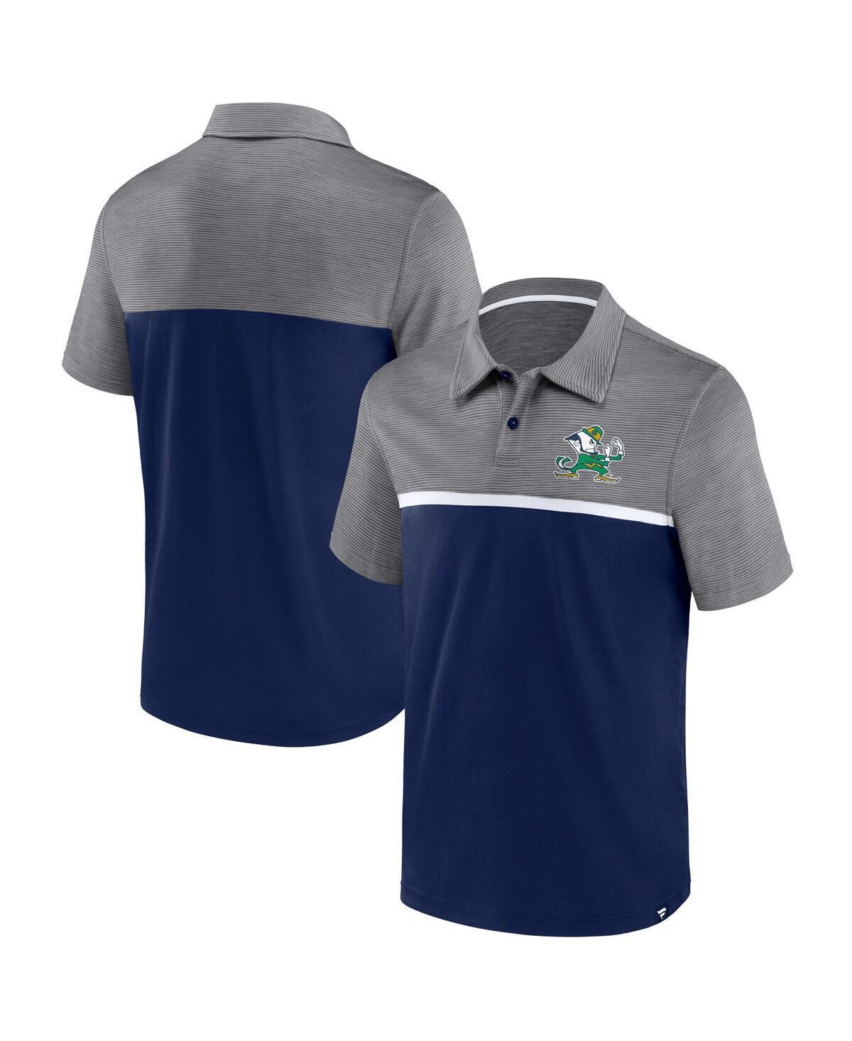 Mens Fanatics Navy Notre Dame Fighting Irish Polo Shirt - Navy Product Image