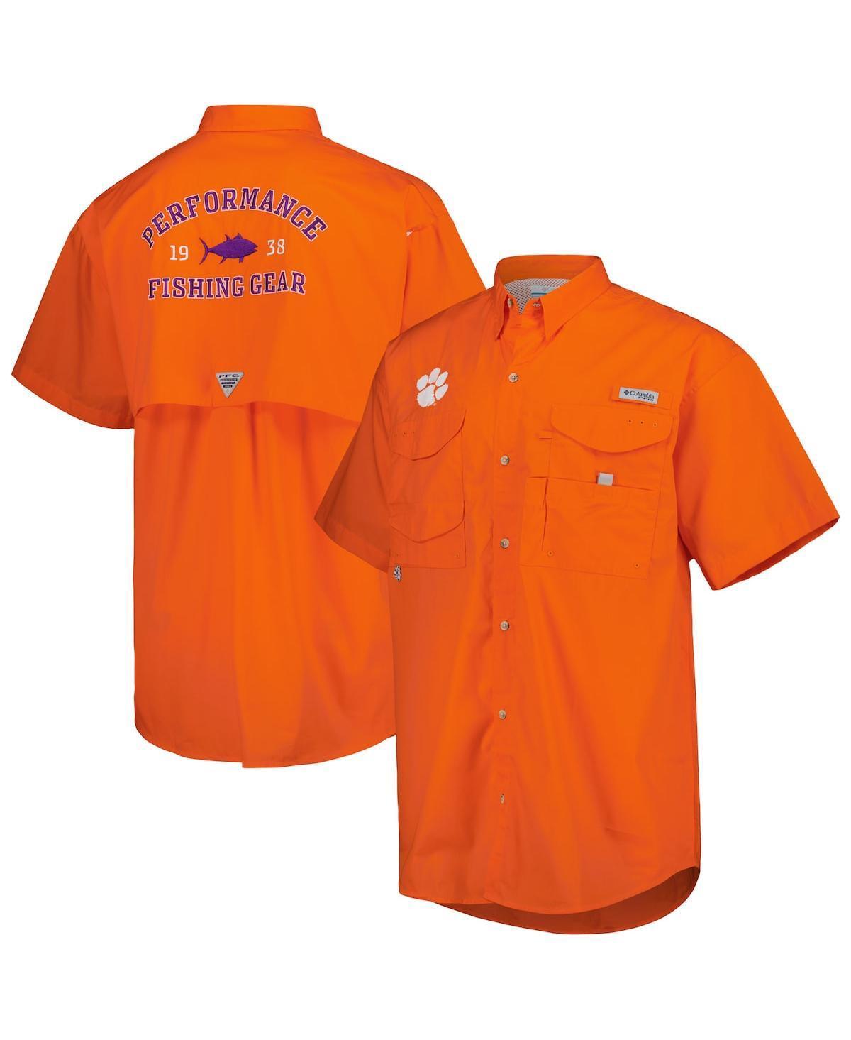 Mens Columbia Clemson Tigers Bonehead Button-Up Shirt Product Image