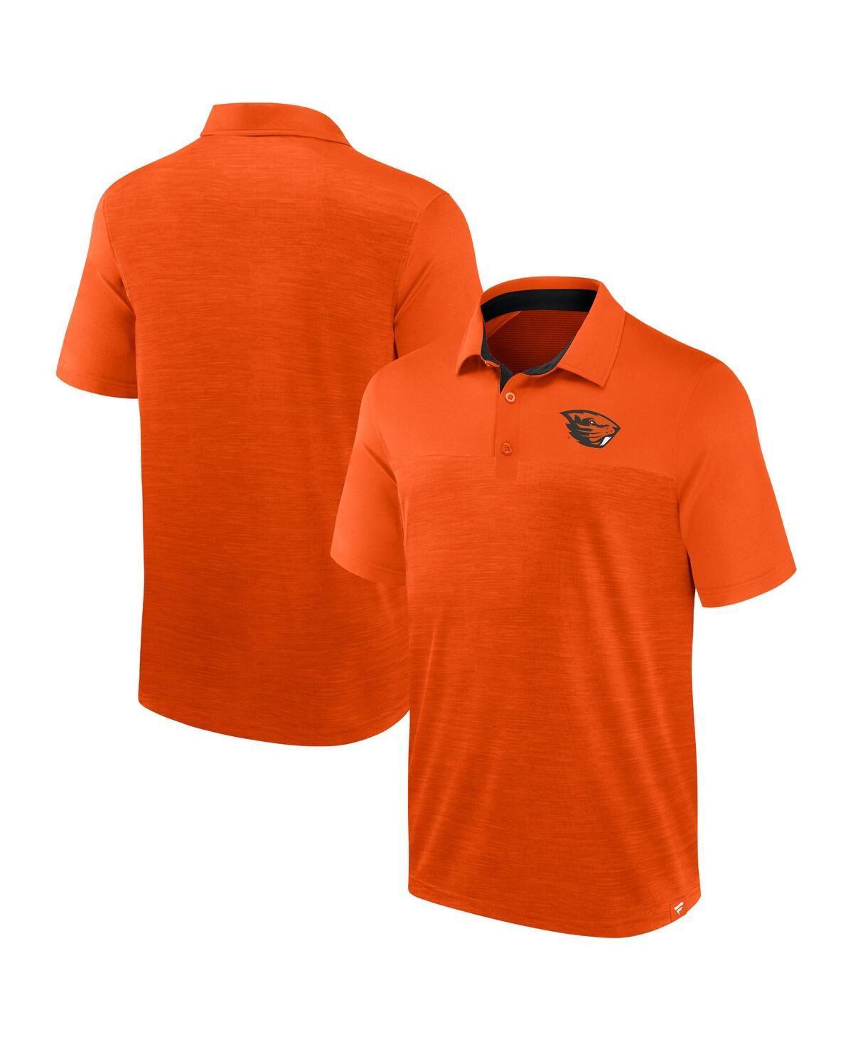 Mens Fanatics Branded Heather Oregon State Beavers Classic Homefield Polo Product Image