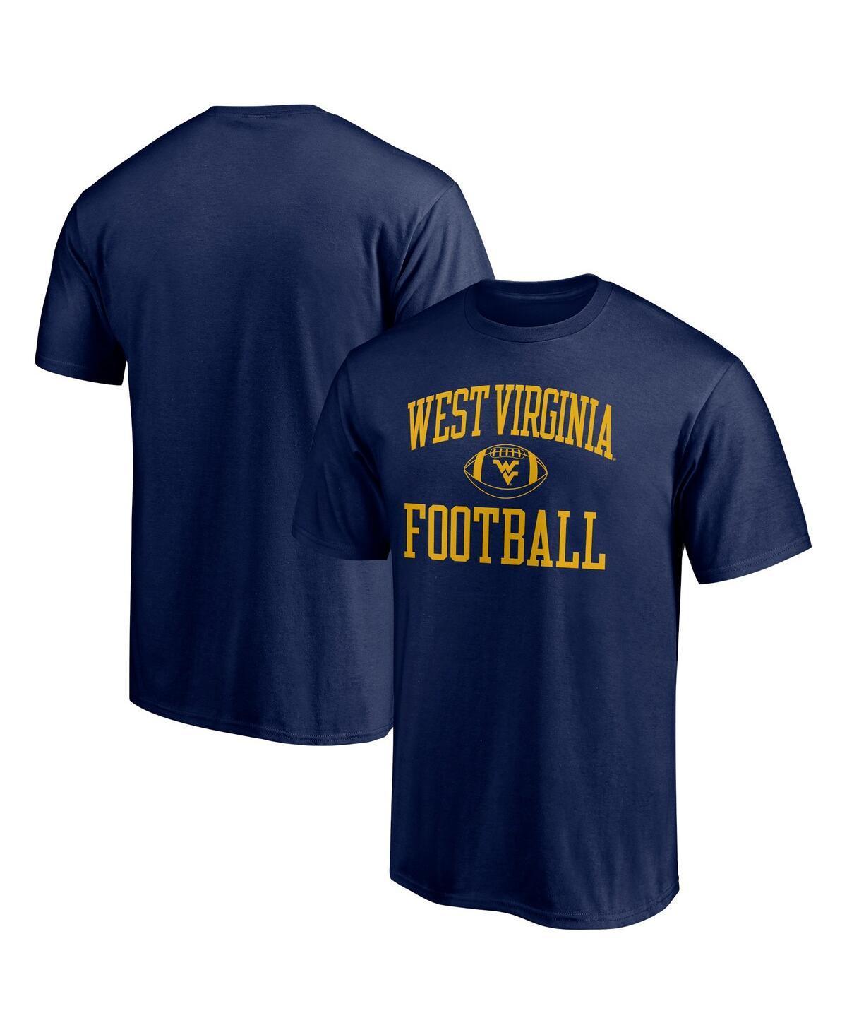 Mens Navy West Virginia Mountaineers First Sprint Team T-shirt Product Image