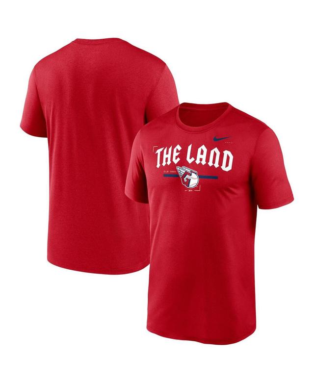 NIKE Red Cleveland Guardians Local Legend T-shirt Product Image