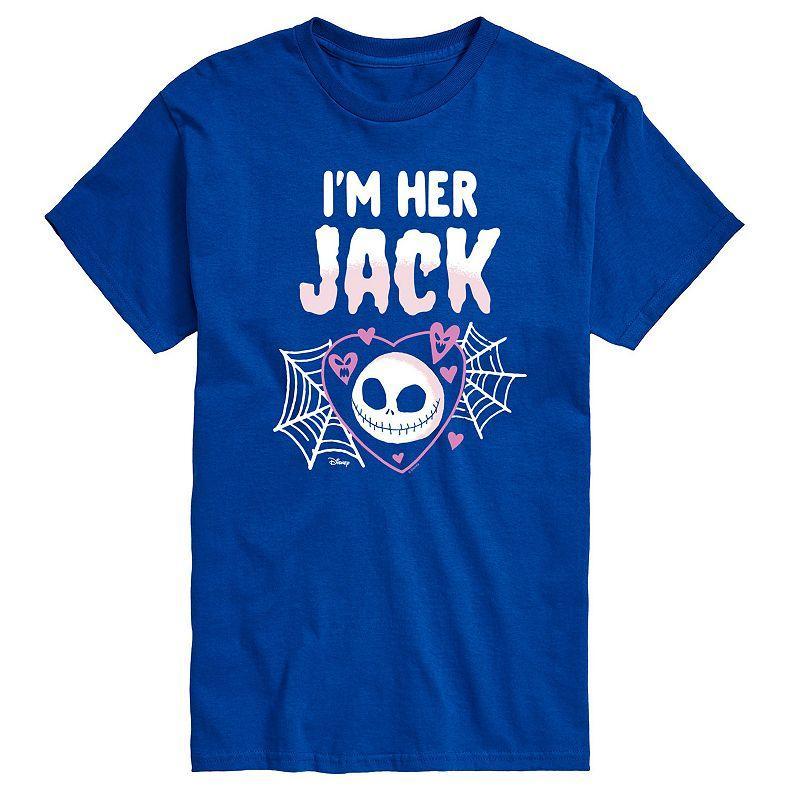 Disneys Nightmare Before Christmas Mens Im Her Jack Graphic Tee Red Product Image