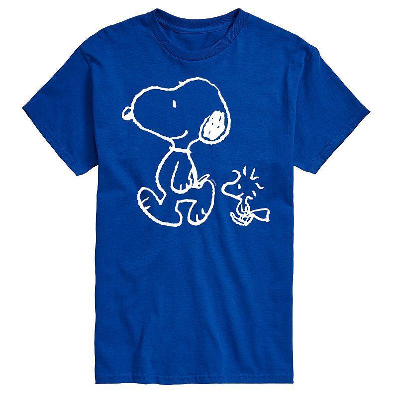 Mens Peanuts Snoopy Walk Tee Product Image