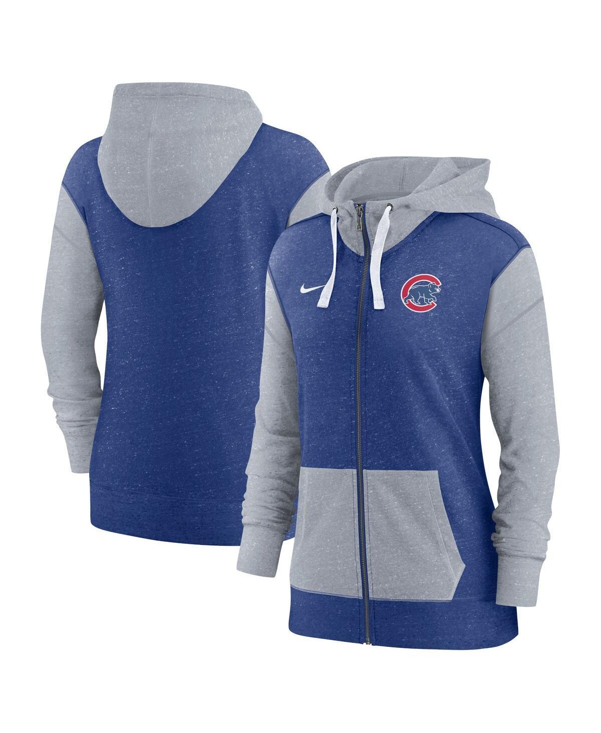 Womens Nike New York Yankees Full-Zip Hoodie Blue Product Image