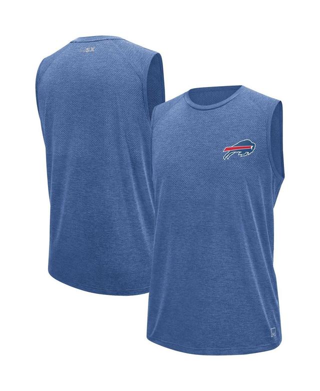 Mens Msx by Michael Strahan Royal Buffalo Bills Warm Up Sleeveless T-shirt Product Image