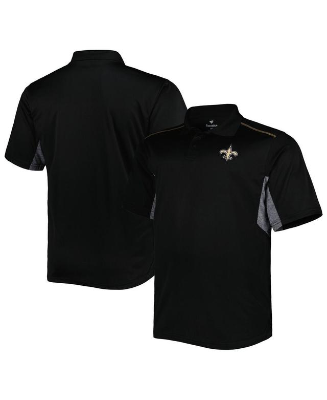 Mens New Orleans Saints Big & Tall Team Color Polo Product Image