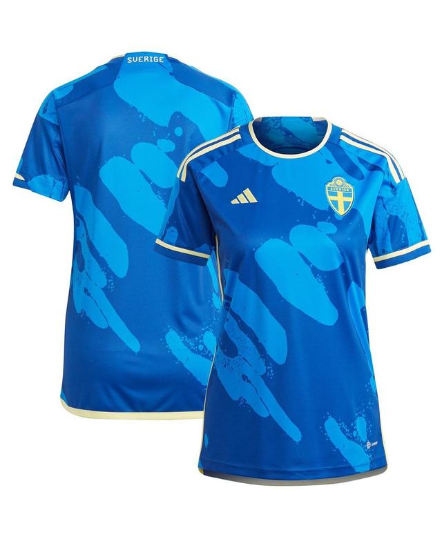 Womens adidas Royal Sweden Womens National Team 2023 Away Replica Jersey - Royal Product Image