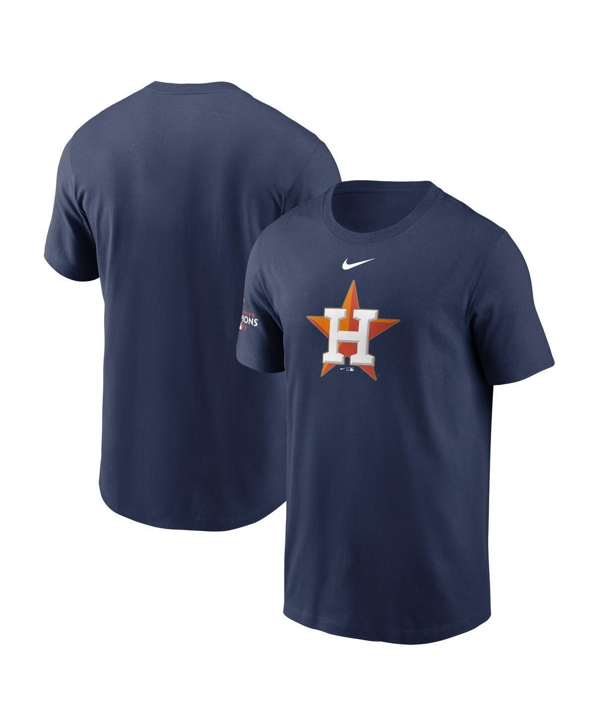 Mens Nike Navy Houston Astros 2023 Gold Collection Logo T-shirt Product Image