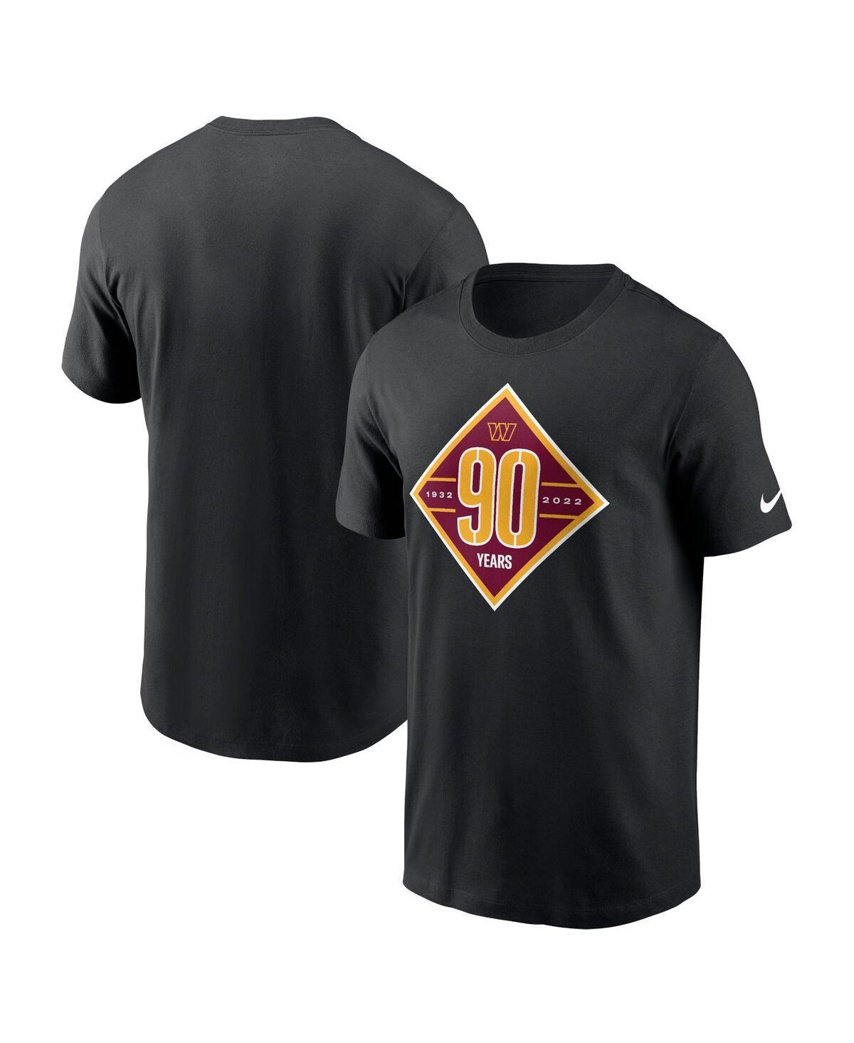 Mens Nike Black Washington Commanders 90th Anniversary T-Shirt Product Image