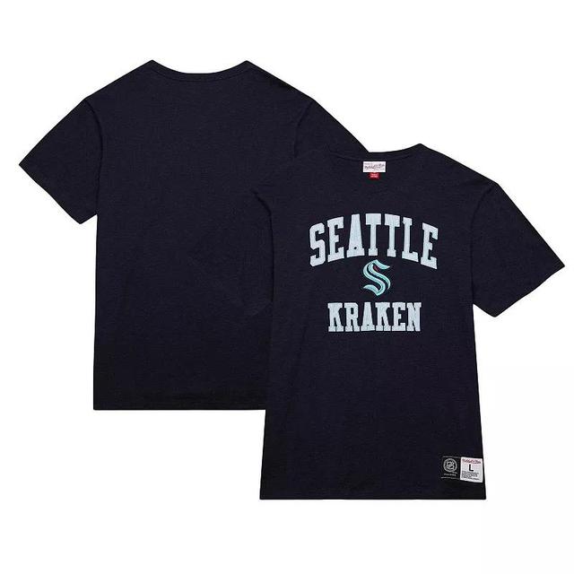 Mens Mitchell & Ness Deep Sea Blue Seattle Kraken Legendary Slub T-Shirt Krk Blue Product Image