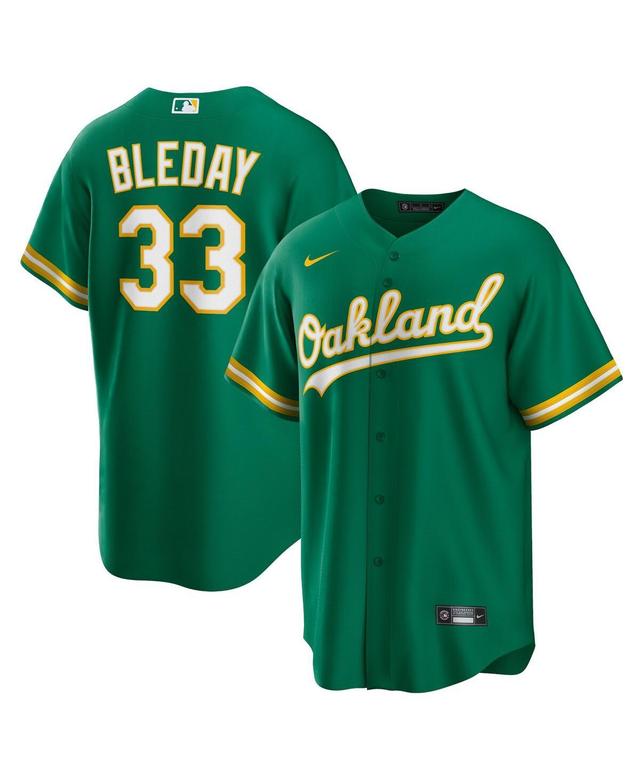 Nike Mens Jj Bleday Kelly Green Oakland Athletics Alternate Replica Jersey - Kelly Green Product Image