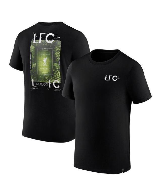 Nike Mens Black Liverpool Photo T-Shirt Product Image