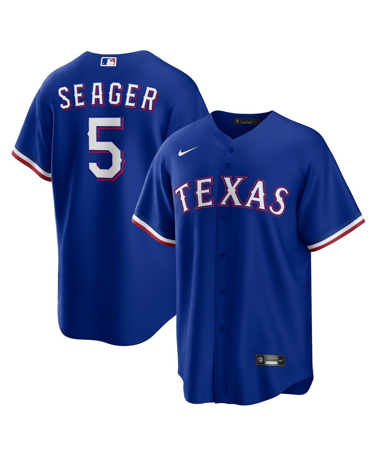 MLB Texas Rangers (Corey Seager) Men's Replica Baseball Jersey Product Image