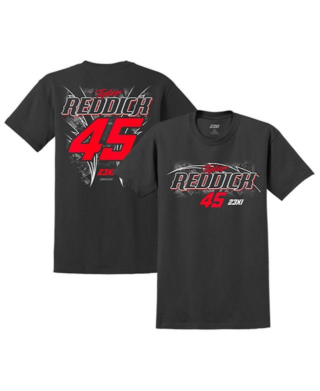 Mens 23xi Racing Black Tyler Reddick 2023 #45 Lifestyle T-shirt Product Image