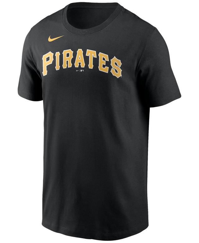 Nike Pittsburgh Pirates Mens Swoosh Wordmark T-Shirt Product Image