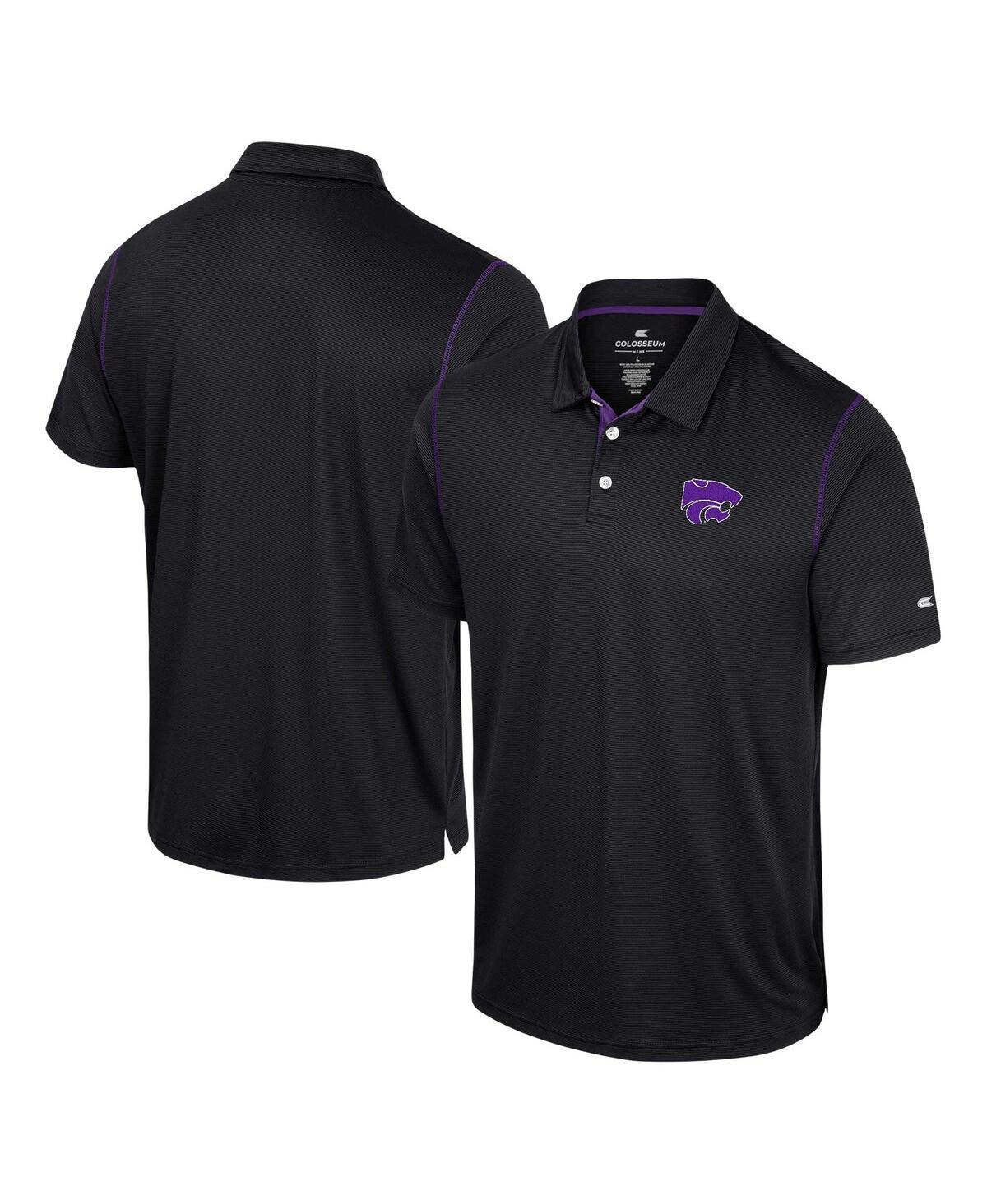 Mens Colosseum Black Kansas State Wildcats Cameron Polo Shirt Product Image