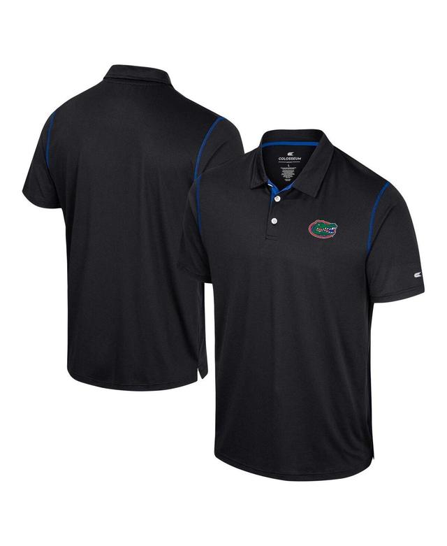 Mens Colosseum  Black Miami Hurricanes Cameron Polo Product Image