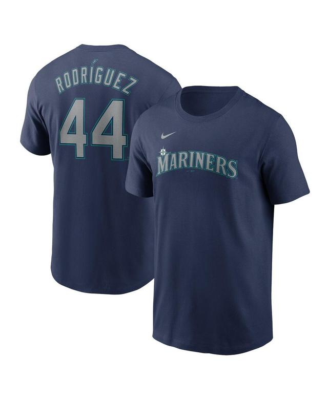 Nike Mens Julio Rodriguez Aqua Seattle Mariners Fuse Name Number T-Shirt Product Image