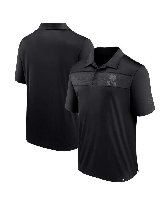 Mens Fanatics Black Notre Dame Fighting Irish Oht Military-Inspired Appreciation Polo Shirt Product Image