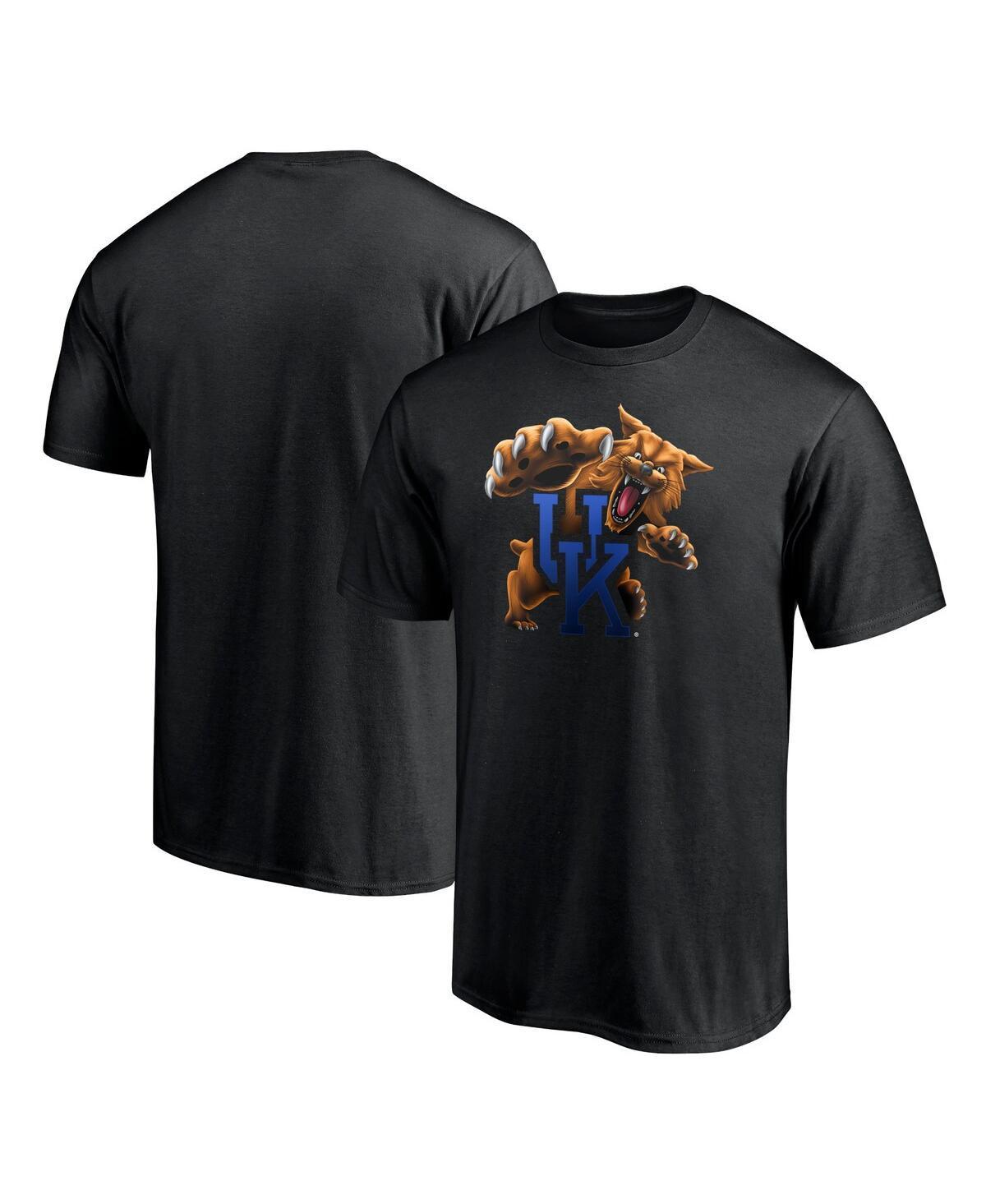 Mens Fanatics Black Kentucky Wildcats Team Midnight Mascot T-shirt Product Image