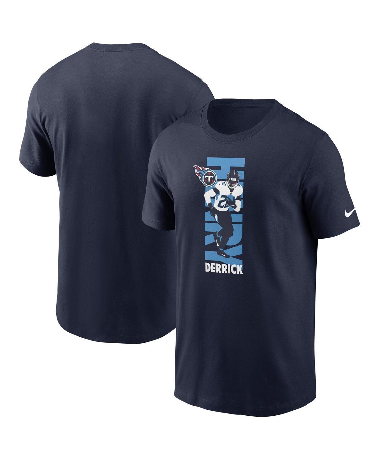 Mens Nike Derrick Henry Navy Tennessee Titans Player Graphic T-shirt Product Image