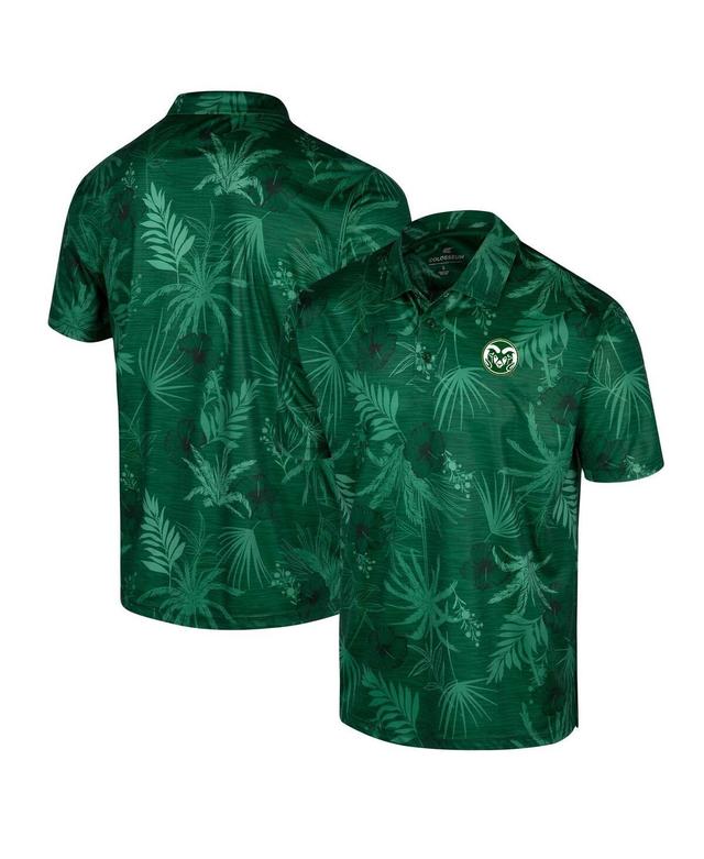 Mens Colosseum Red Utah Utes Palms Team Polo Product Image