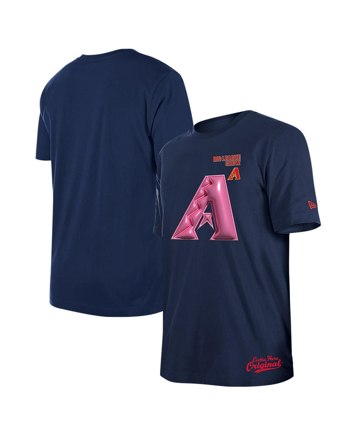 Mens New Era Arizona Diamondbacks Big League Chew T-Shirt Blue Product Image