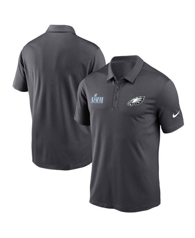 Mens Nike Anthracite Philadelphia Eagles Super Bowl Lvii Left Chest Polo Shirt Product Image