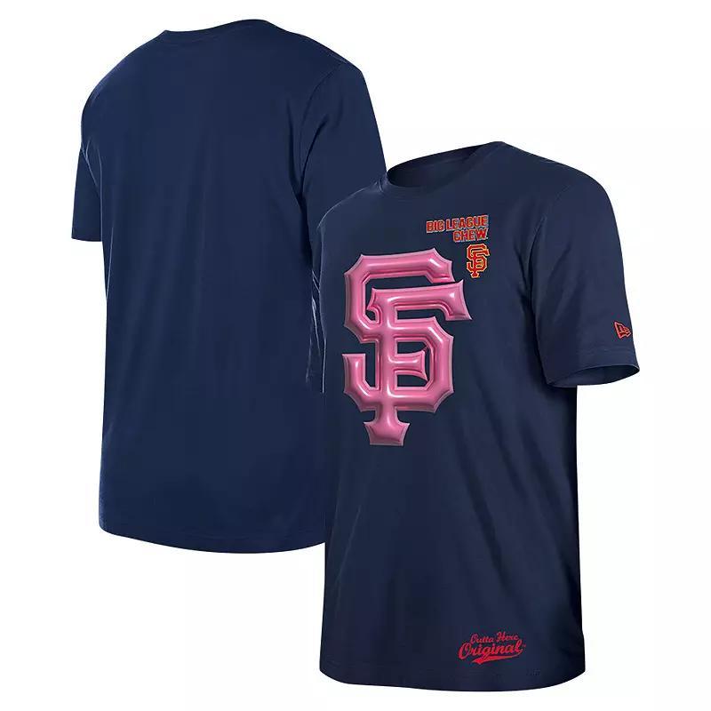 Mens New Era San Francisco Giants Big League Chew T-Shirt Blue Product Image