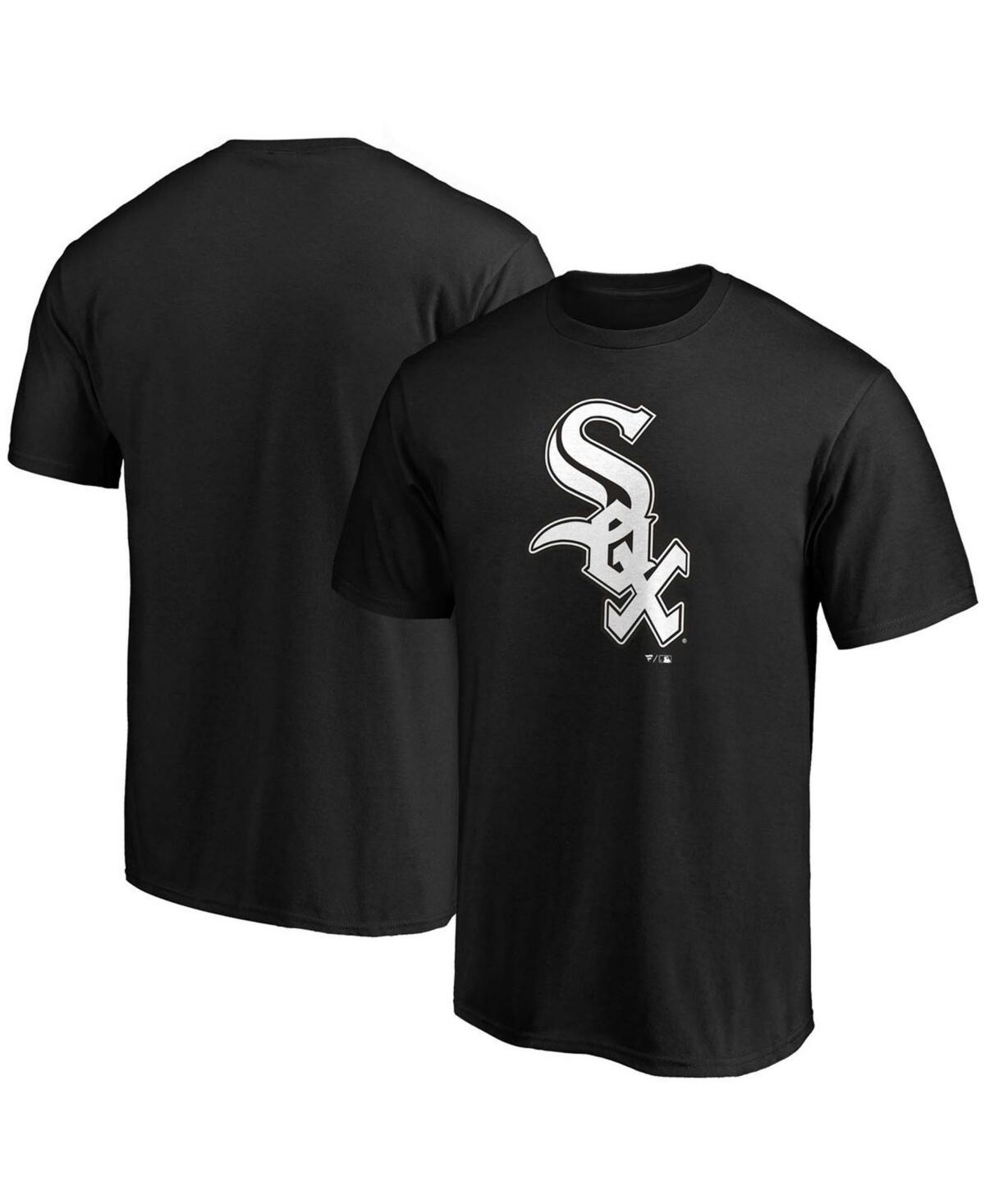 Mens Black Chicago White Sox Official Logo T-shirt Product Image