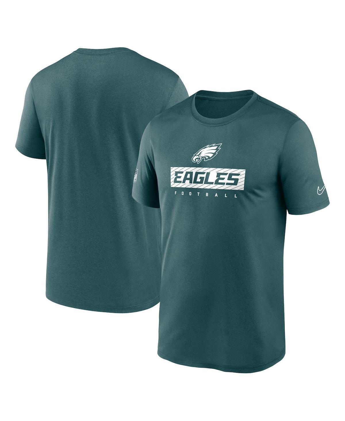 Nike Mens Midnight Green Philadelphia Eagles Sideline Legend Performance T-Shirt Product Image