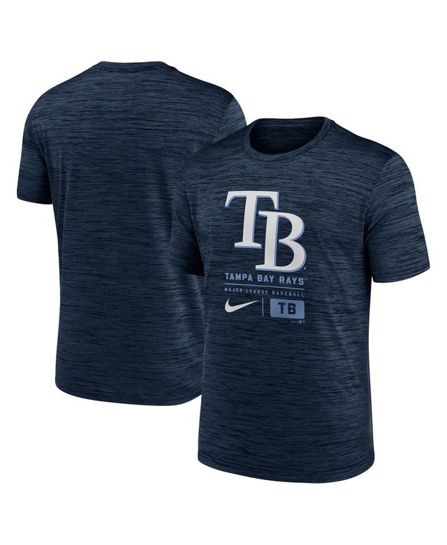 Tampa Bay Rays Large Logo Velocity Nike Men's MLB T-Shirt Product Image