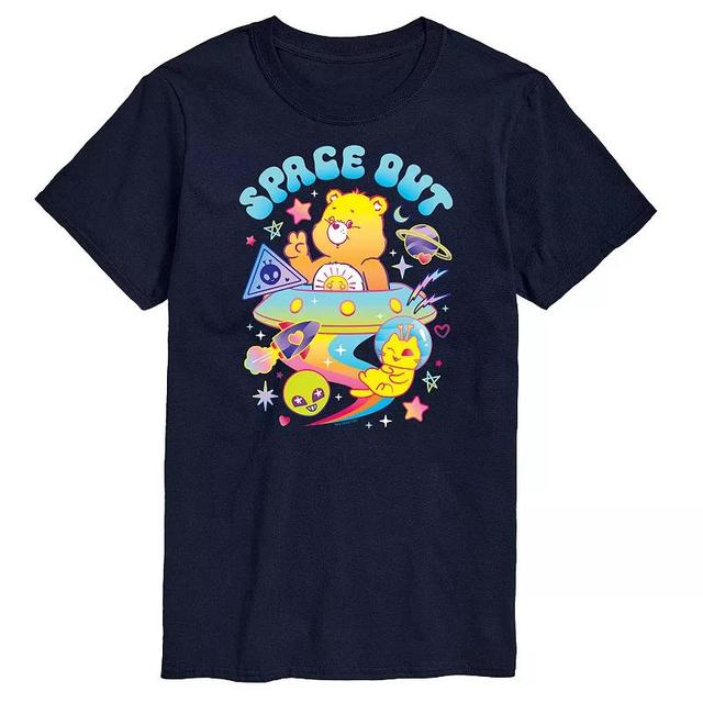 Big & Tall Care Bears Space Out Graphic Tee, Mens Product Image