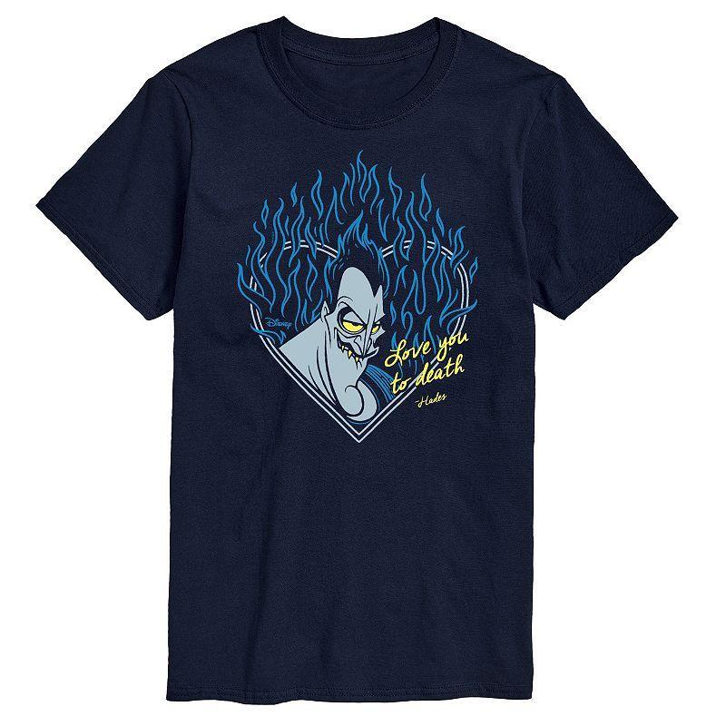 Disney Villains Hades Mens Love You to Death Graphic Tee Product Image