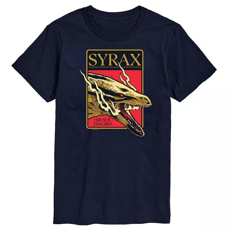 Mens House Of Dragon Syrax Badge Graphic Tee Product Image