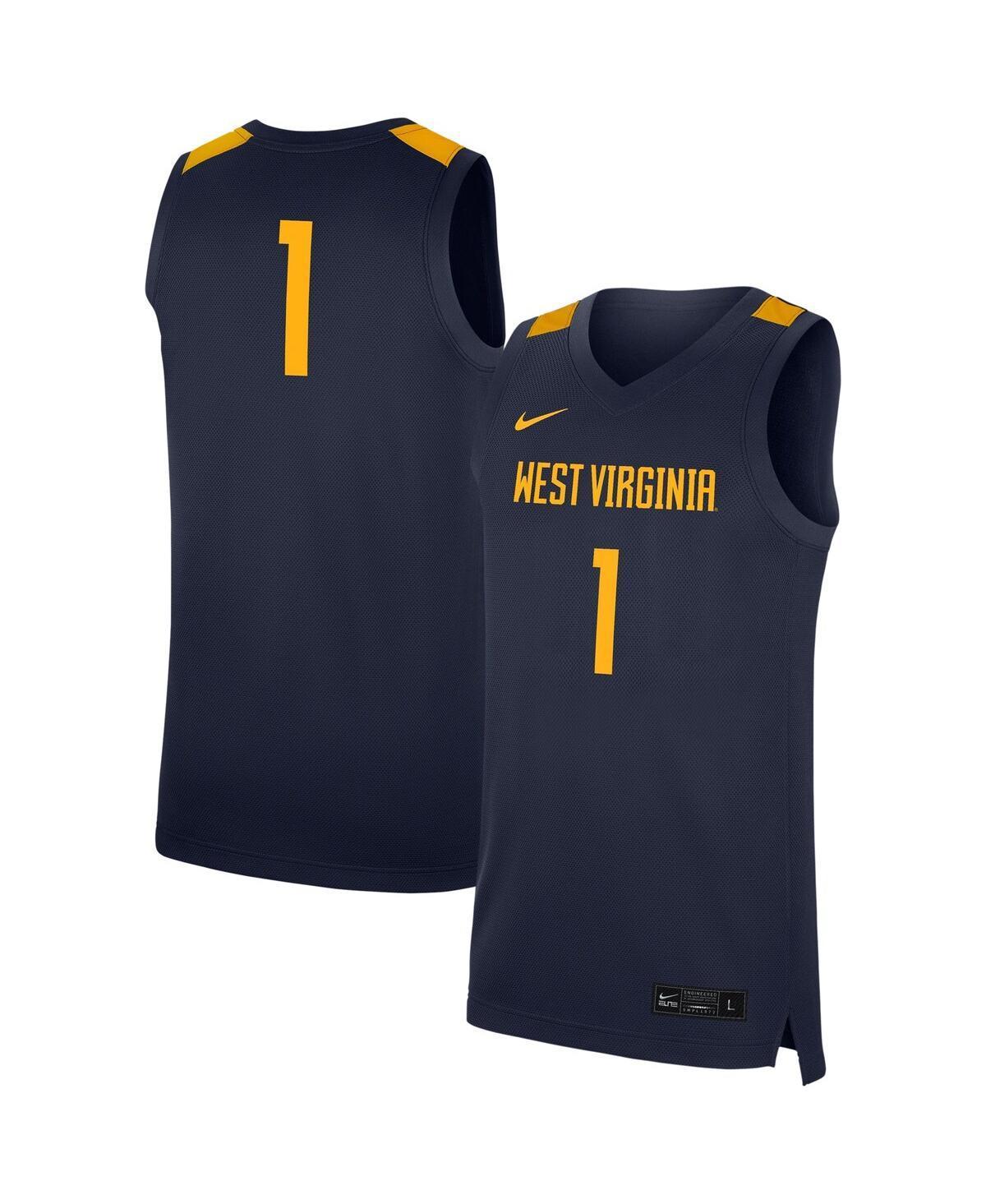 Nike Men's College Dri-FIT (West Virginia) Replica Basketball Jersey Product Image