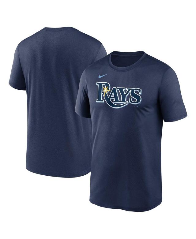 Mens Nike Tampa Bay Rays Fuse Legend T-Shirt Blue Product Image