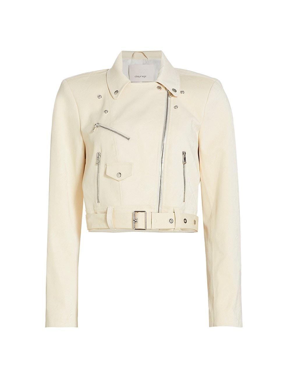 Womens Zoe Biker Jacket Product Image