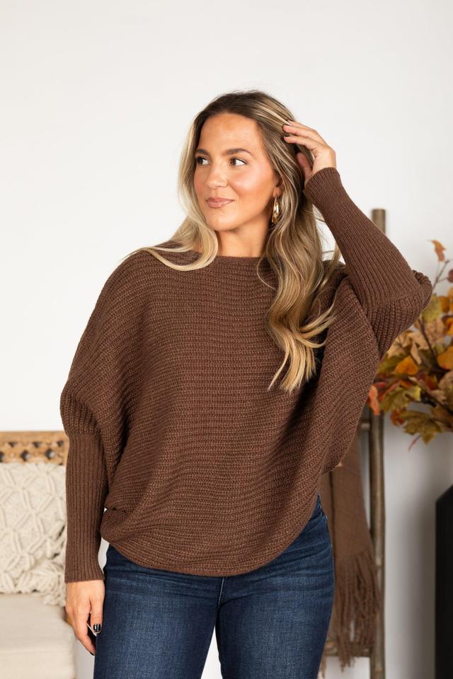 Dolman Sleeve Oversized Sweater Product Image