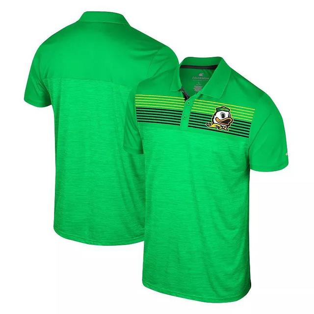 Mens Colosseum Oregon Ducks Big & Tall Langmore Polo Product Image