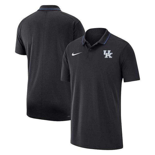 Mens Nike Black Kentucky Wildcats 2023 Coaches Performance Polo Shirt Product Image