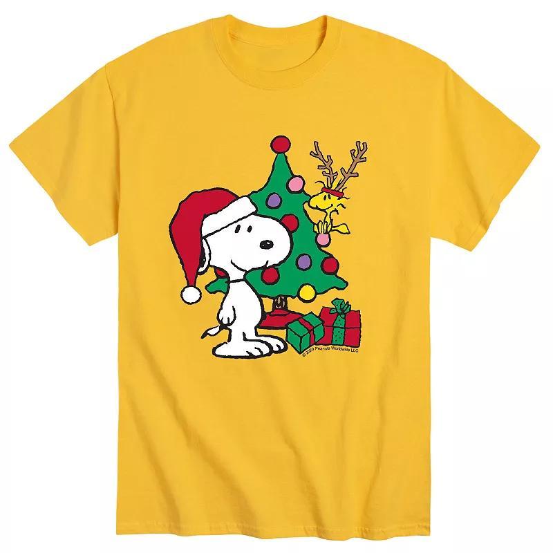 Mens Peanuts Happy Holidays Tee Product Image