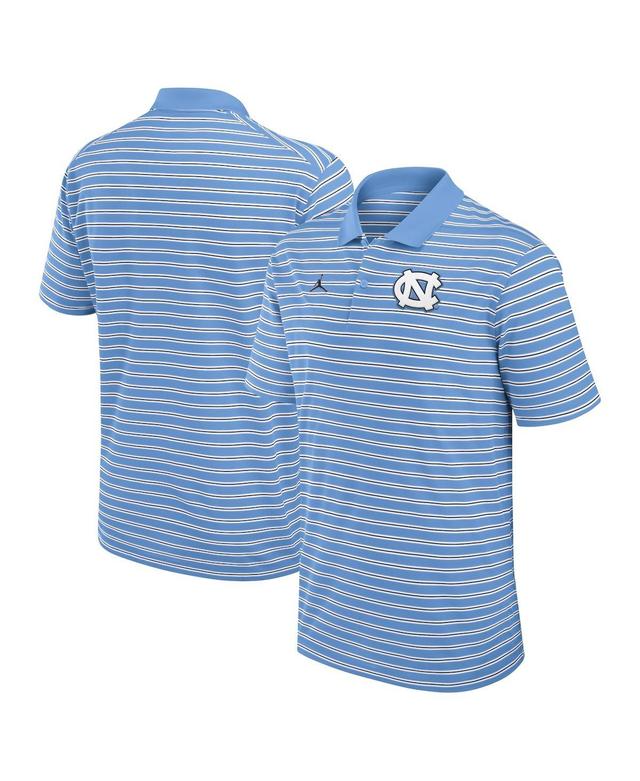 Jordan Mens North Carolina Tar Heels Primetime Victory Striped Performance Polo - Navy Product Image