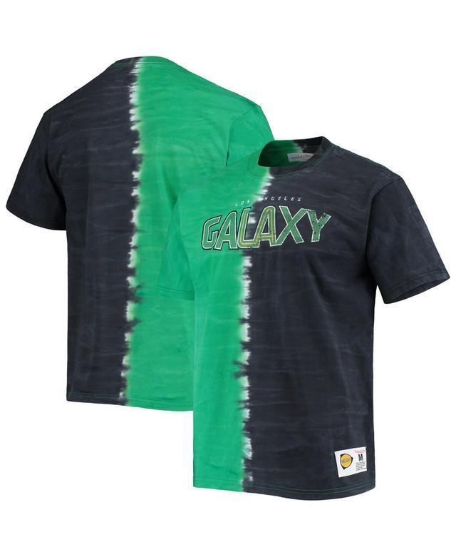 Mens Mitchell & Ness LA Galaxy Vertical Tie-Dye Top Product Image