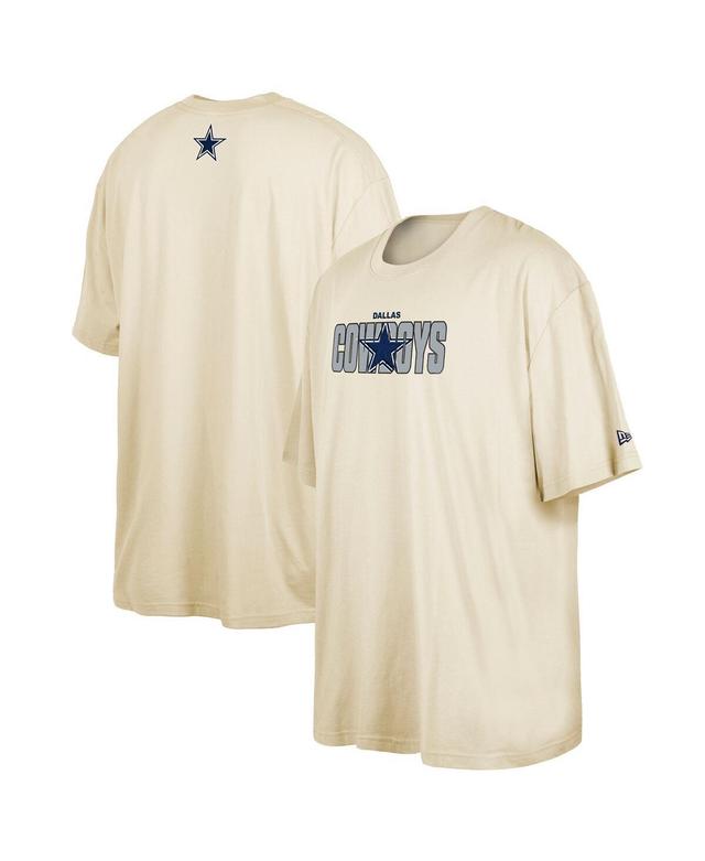 Mens New Era Cream Dallas Cowboys 2023 Nfl Draft Big and Tall T-shirt Product Image