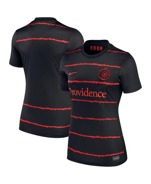 Womens Nike Black Portland Thorns Fc 2021/22 Home Replica Jersey - Black Product Image